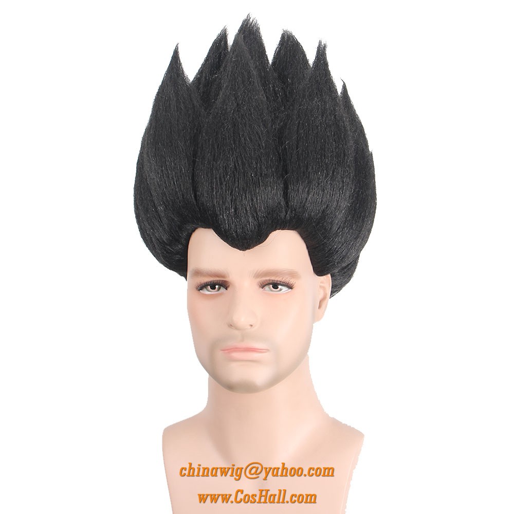 Afro Black Clown Wig for Men Halloween Costumes