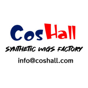 CosHall Synthetic Wigs Factory produce synthetic wig,cosplay wig,halloween wig,green wig,party wigs etc.